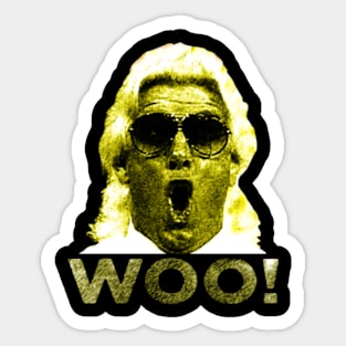 Woo.. ric flair Sticker